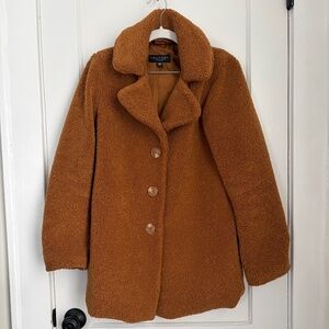 Laundry By Shelli Segal Faux Sherpa Coat